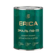 Эмаль ПФ-115  0,8кг ярко-зеленый ERICA