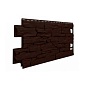 Фасадная панель ОПТИМА Камень темно-коричневый 1000х420х18 ТехноНиколь (10/120/240) П "