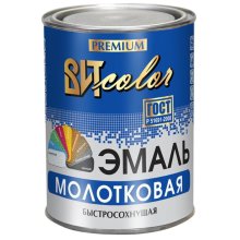 Эмаль 0,8 кг. с молотковым эффектом шоколад ВИТ color