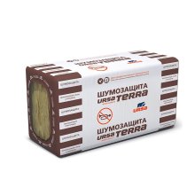 Утеплитель URSA TERRA Шумозащита (плита) 1200-610-100 мм. (3,66 м2 0,366 м3 5 шт.)