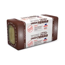 Утеплитель URSA TERRA 34 PN PRO (плита) 1000-610-100 мм. (3,05м2 0,305м3 22 кг./м3 5 шт.)