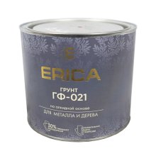 Грунт ГФ-021  1,8кг красно-коричневый ERICA