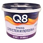 Краска водная интерьерная  4,5 кг. белоснежная FORMULA Q8